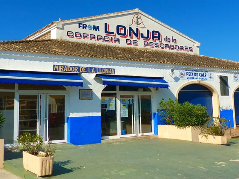 Lonja de Calpe fish market