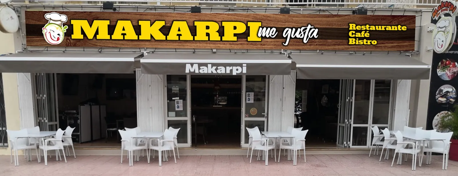 Front Restaurant of Makarpi Calpe