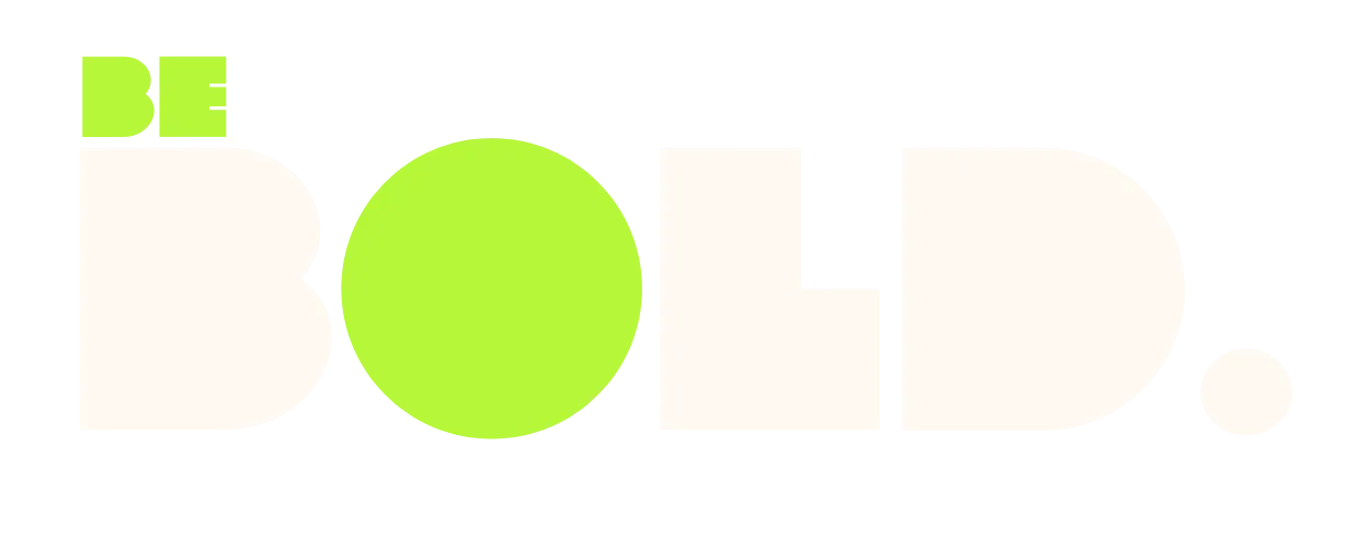 BE BOLD OFFICIAL LOGO
