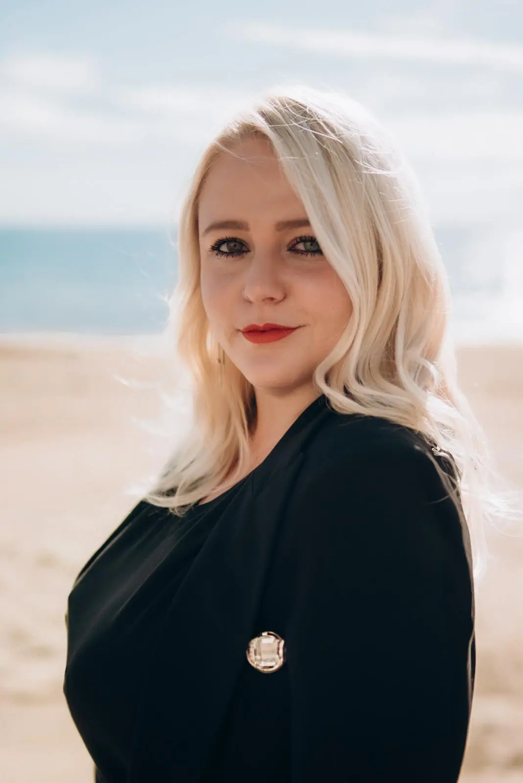 Aerial view of Calpe with the Peñón de Ifach rock and surrounding coastline