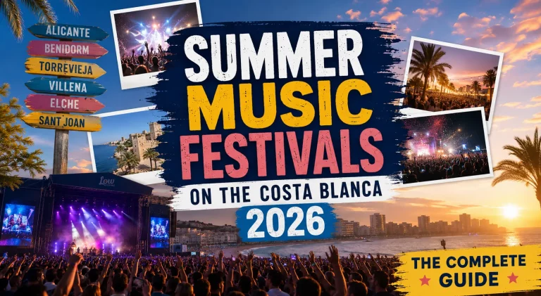 Summer Music Festivals on the Costa Blanca 2026: The Complete Guide