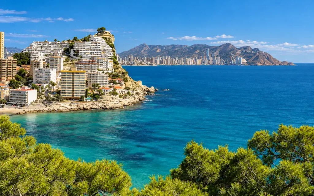 Finestrat, Spain: Puig Campana, the Old Town and Cala de Finestrat