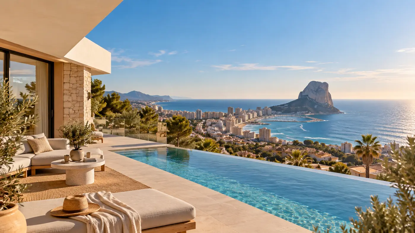 Real estate in Calpe, Costa Blanca